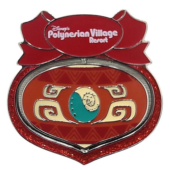 2022 Limited edition Disney Parks Polynesian Village Resort Holiday Pin - Moana - Picture 2 of 2